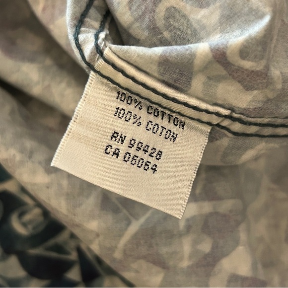 Bugatchi Men's Abstract Blue Shirt M - Picture 6 of 10